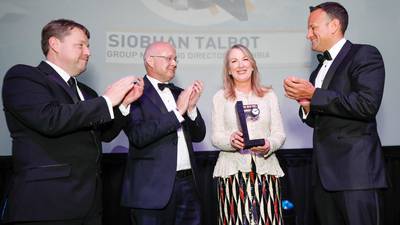 Siobhán Talbot named ‘Irish Times’ Business Person of the Year