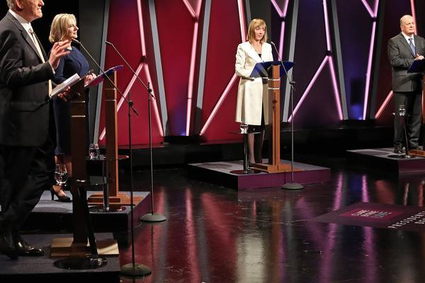 Presidential debate: Michael D and Sean Gallagher weren't there. Claire Byrne was barely there