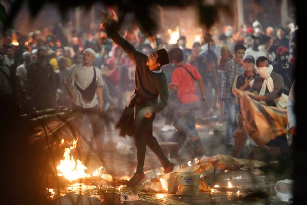 Six dead as post-election unrest hits Indonesia
