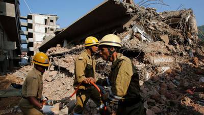 At least 11 killed in building collapse in Goa