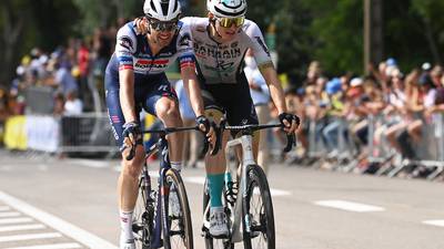 Tour de France: Mohoric wins furious stage 19 duel as Vingegaard is quizzed on anti-doping 