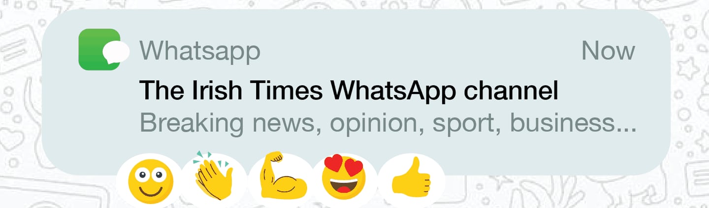 Logotipo de WhatsApp del Irish Times
