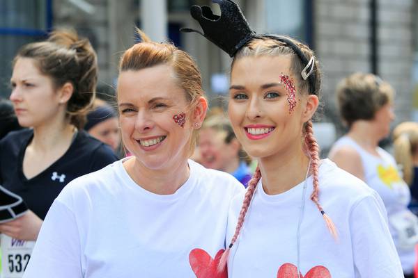 Dublin mini marathon: ‘This year my daughter ran alongside me’