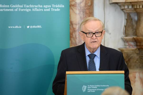 EU must fill gap left by US isolationism, says peace broker Ahtisaari