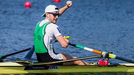 Paul O’Donovan sets his fastest time ever, but no world record