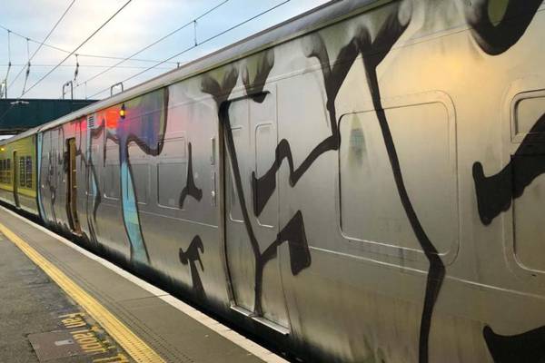 More than €500,000 of graffiti damage done to Dart carriages in 2021