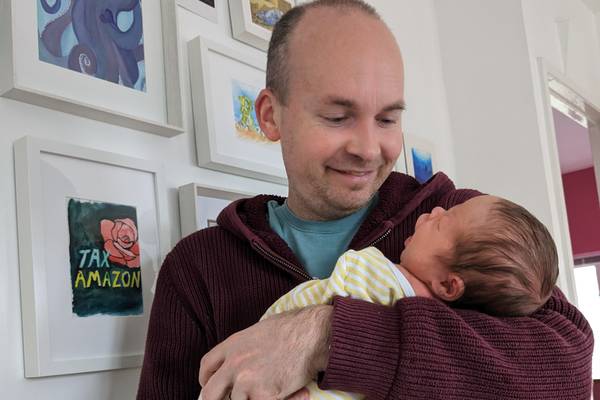 Paul Murphy: We don’t want to limit our baby by saying you’re a boy or you’re a girl. Let them decide