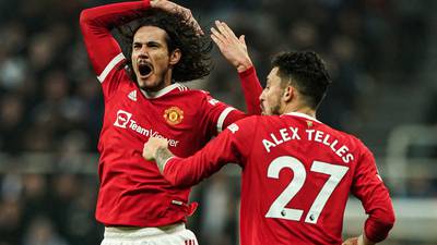 Cavani rescues a draw for Manchester United at Newcastle