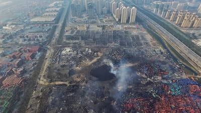 Tianjin blasts: plans to turn site into ‘eco park’ mocked