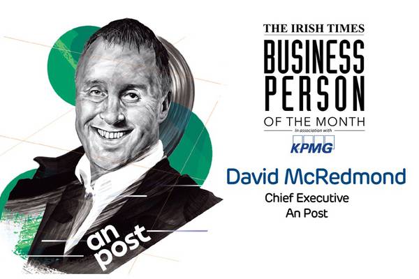 Irish Times Business Person of the Month: David McRedmond