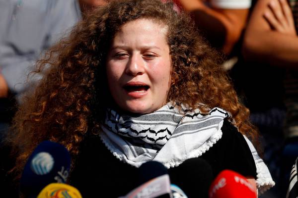 Palestinan girl urges ‘resistance’ upon release after slapping Israeli soldier