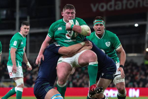 Tadhg Furlong ‘happy out’ back on the farm, back in the centre of his universe
