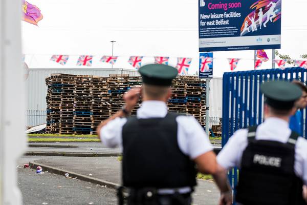 Belfast council backs down on Twelfth bonfire after UVF threats