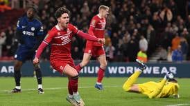 League Cup: Middlesbrough shock Chelsea in semi-final first leg as Blues squander chances