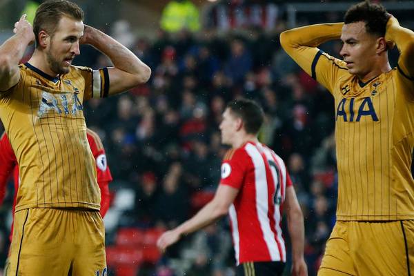 Tottenham stalled as Sunderland dig in for stalemate