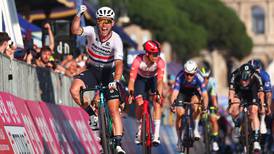 Mark Cavendish wins final stage as Eddie Dunbar seals seventh overall in Giro d’Italia 