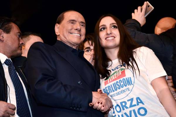 Berlusconi rallies supporters as Forza Italia coalition set to take most votes