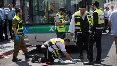 Arab shot dead after stabbing four Israelis with screwdriver