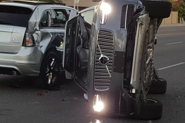 Uber removes fleet of self-driving cars after Arizona crash