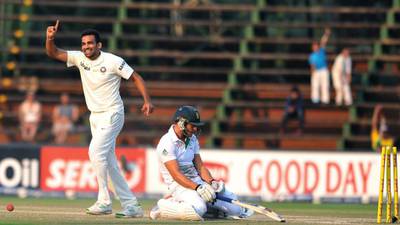South Africa throw away chance at history to draw Test with India