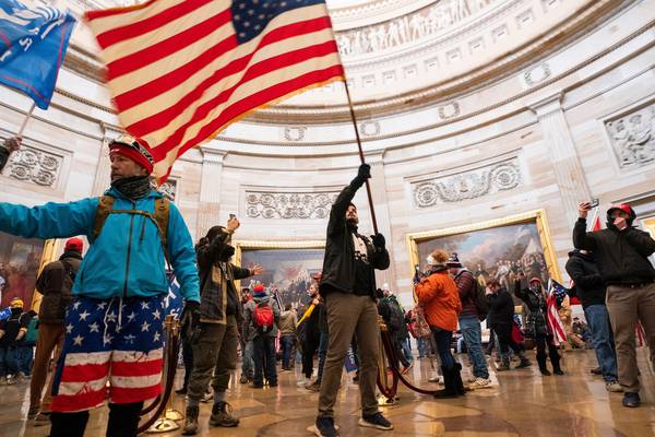 ‘It’s insurrection,’ Biden says, as Trump supporters storm US Capitol