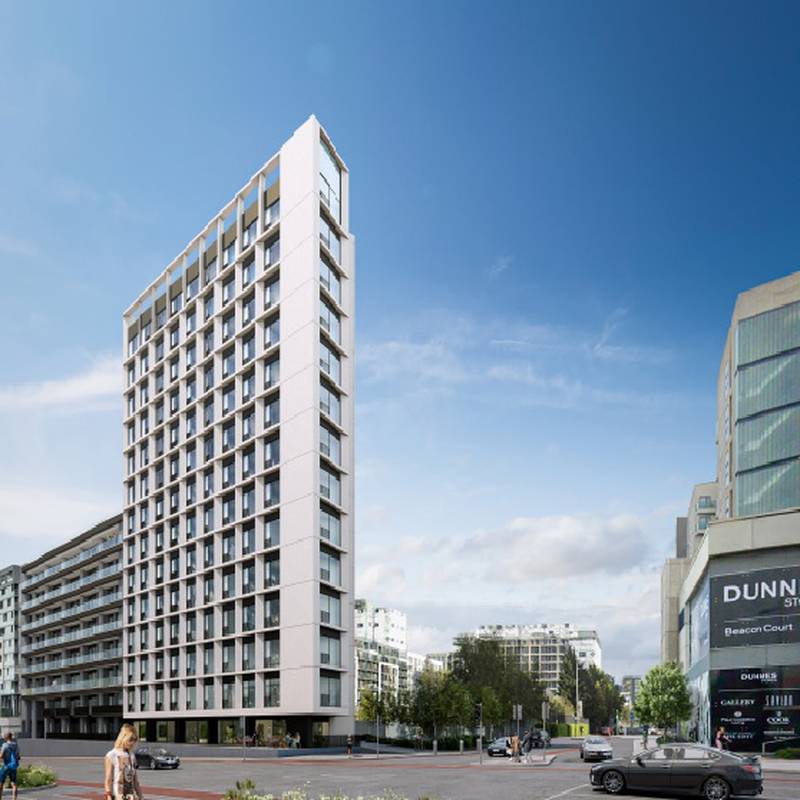 Planning granted for 110 apartments in derelict 14-storey Sandyford block
