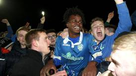 Teenager BJ Banda  writes his name in  Finn Harps history books