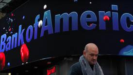 Bank of America shares down over 6%