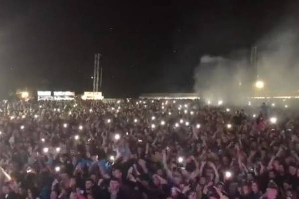 Crowd of 10,000 attends largest open-air music event in Ireland since start of pandemic