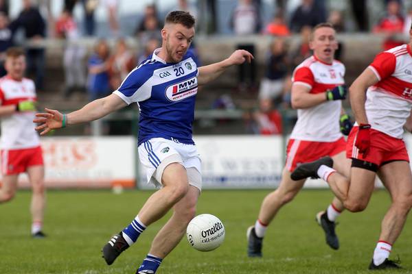 Eoin Lowry’s late goal seals passage to third round for Laois