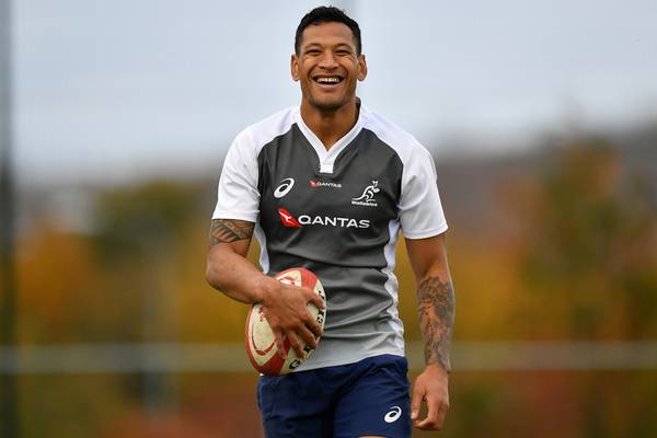 Folau shifts to the wing as Cheika reshuffles starting XV for Wales test