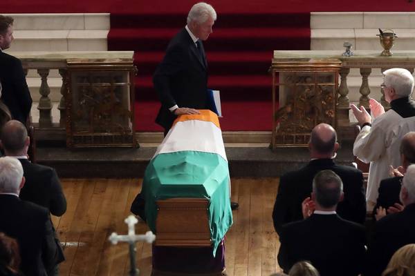 Bill Clinton says Martin McGuinness would sum up his life as: ‘I fought. I made peace. I made politics’