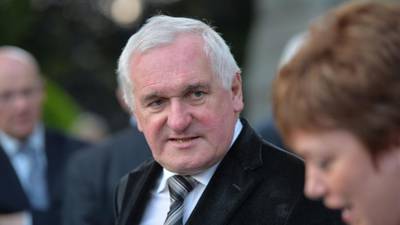 Bertie Ahern willing to appear before banking inquiry