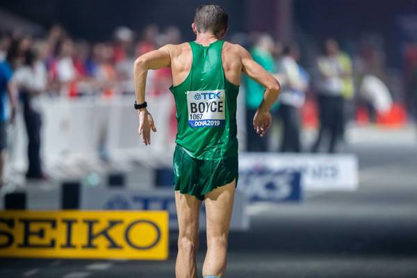 Brendan Boyce over the moon as he walks his way to sixth place in Doha