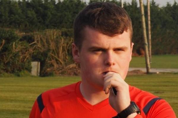Underage referee says man ‘clenched a fist’ and ‘made a striking motion in my direction’