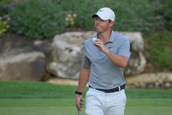 Rory McIlroy shares the first round lead in BMW Championship
