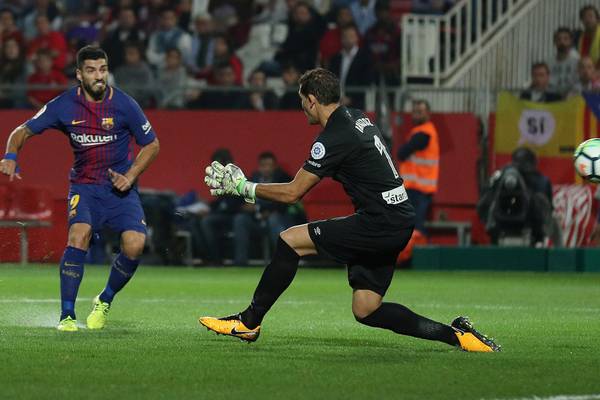 Victory at Girona helps Barcelona maintain 100 per cent record