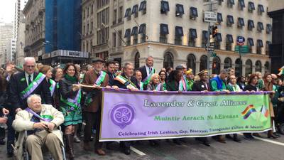 First Irish LGBT group  joins New York St Patrick’s Day  parade