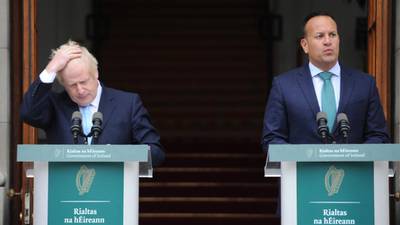 How the British press covered Johnson’s meeting with Varadkar