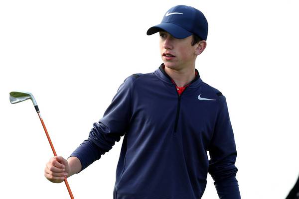 Sixteen-year-old Keating leads regional qualifiers for British Open at Co Louth