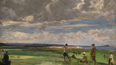 Lavery’s breezy golf scene among Irish art for sale in London