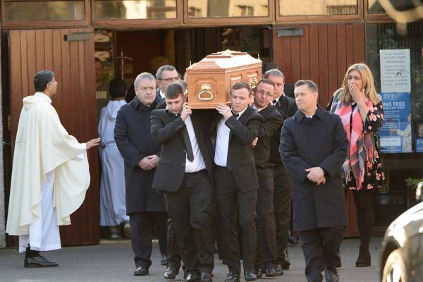 Hundreds attend Dublin shooting victim’s funeral