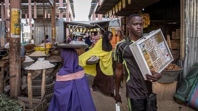 As Blinken visits Niger, daily struggles are laid bare in city market