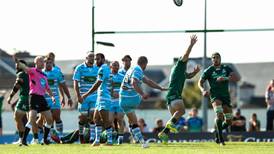 Connacht denied as last gasp penalty hits post