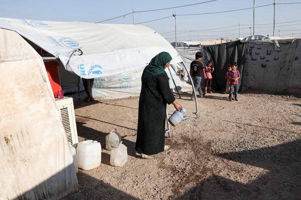 Aid agencies fear for thousands as displacement camps in Baghdad are closed