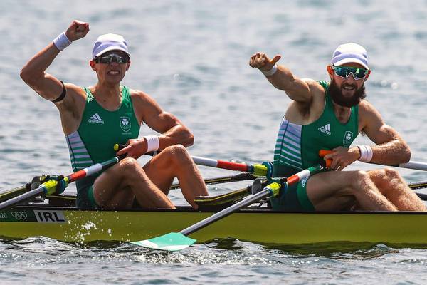 Paul O’Donovan and Fintan McCarthy can hit the tiles after Olympic heroics