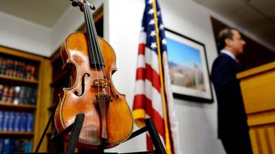 Stradivarius violin recovered 35 years after theft