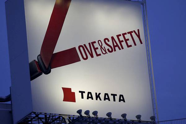 Takata plea and compensation deal clear path to potential sale