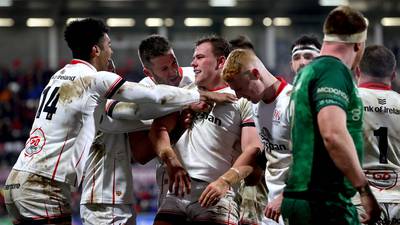 Ulster enjoy bonus-point win as Robert Baloucoune grabs double against Connacht