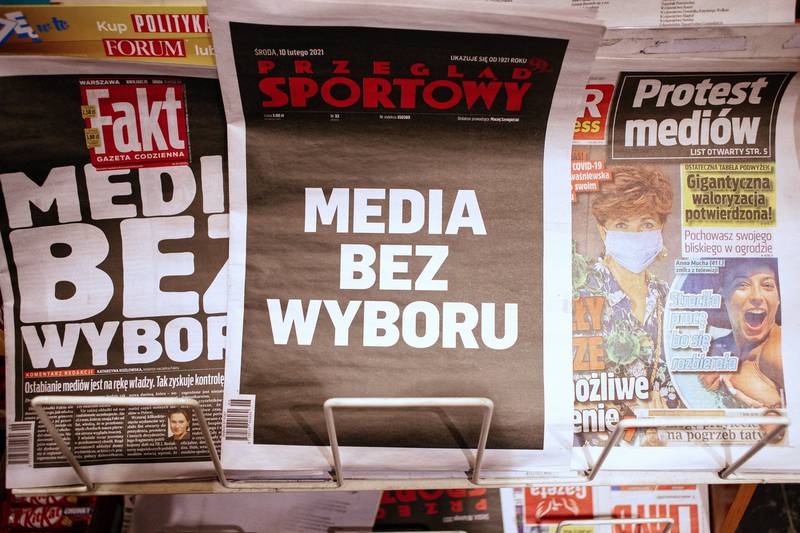 Media freedom ‘perilously close to breaking point’ in several EU countries